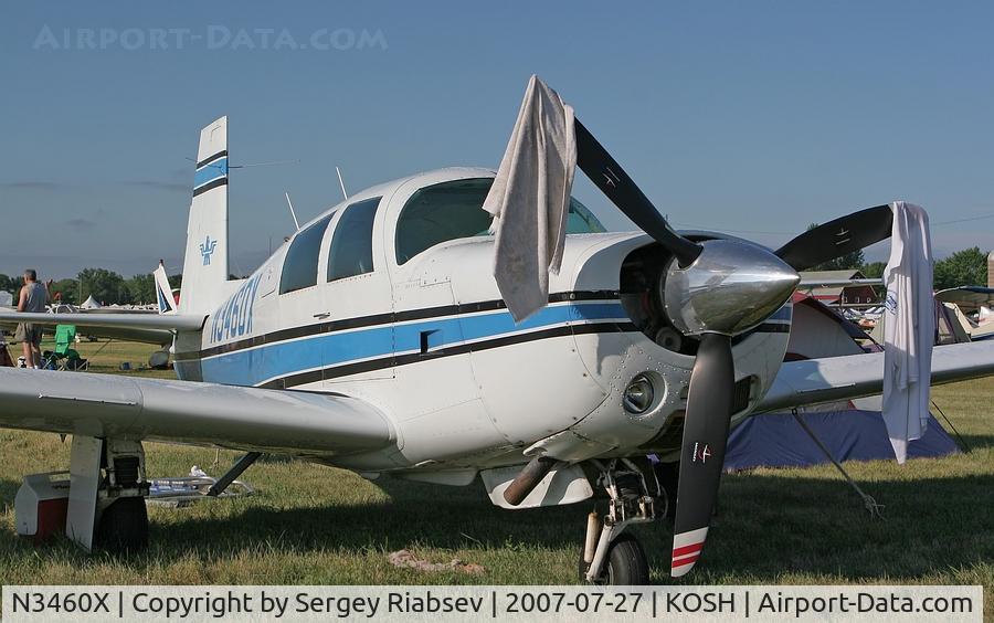 N3460X, 1966 Mooney M20E C/N 1142, EAA AirVenture 2007