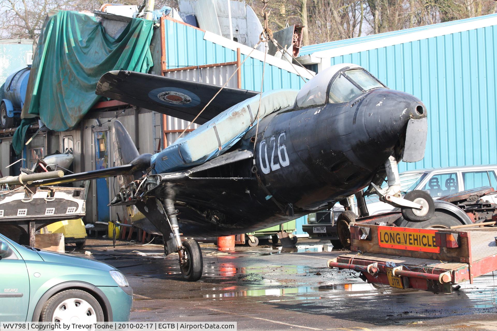 WV798, Hawker Sea Hawk FGA.6 C/N 6059, Hawker Sea Hawk c/n 6059