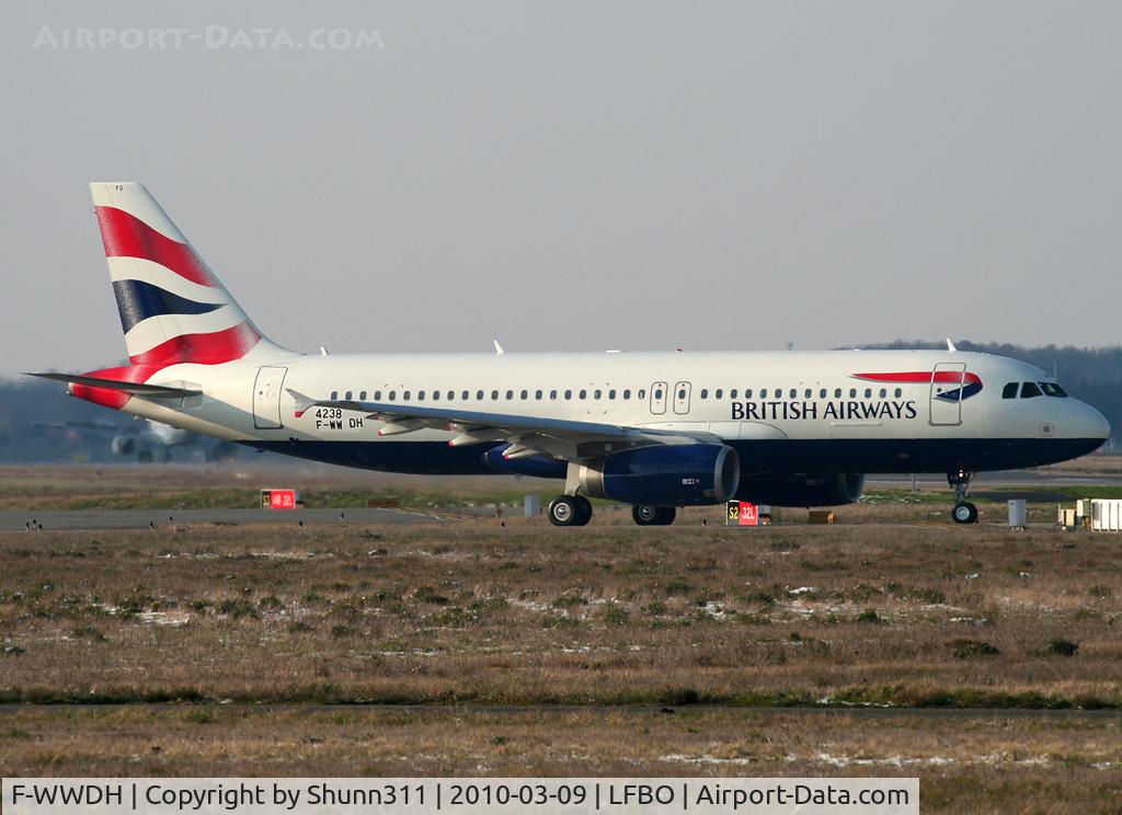 F-WWDH, 2010 Airbus A320-232 C/N 4238, C/n 4238 - To be G-EUYG