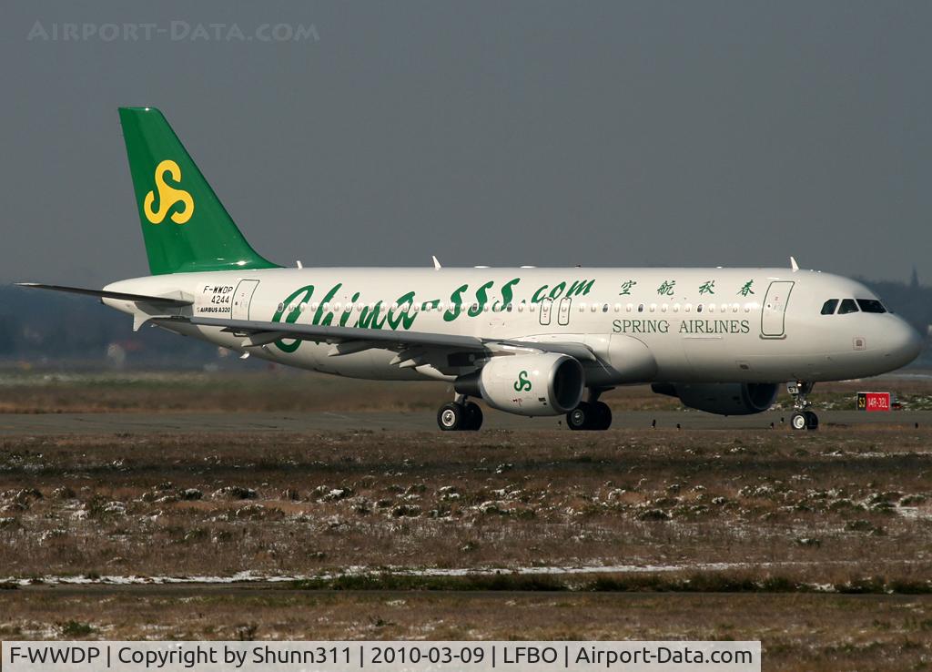 F-WWDP, 2010 Airbus A320-214 C/N 4244, C/n 4244