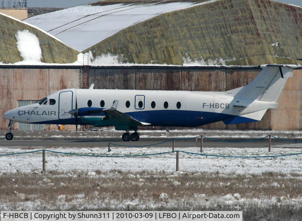 F-HBCB, 1999 Raytheon 1900D C/N UE-390, Ready for take off rwy 32R