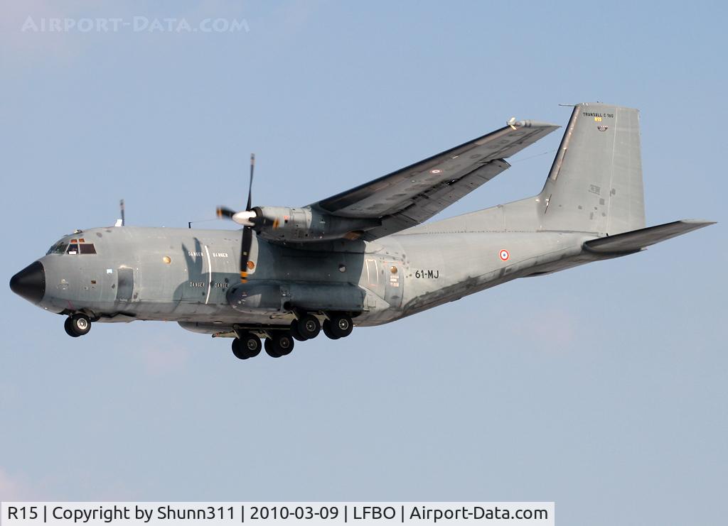 R15, Transall C-160R C/N 15, Landing rwy 32R
