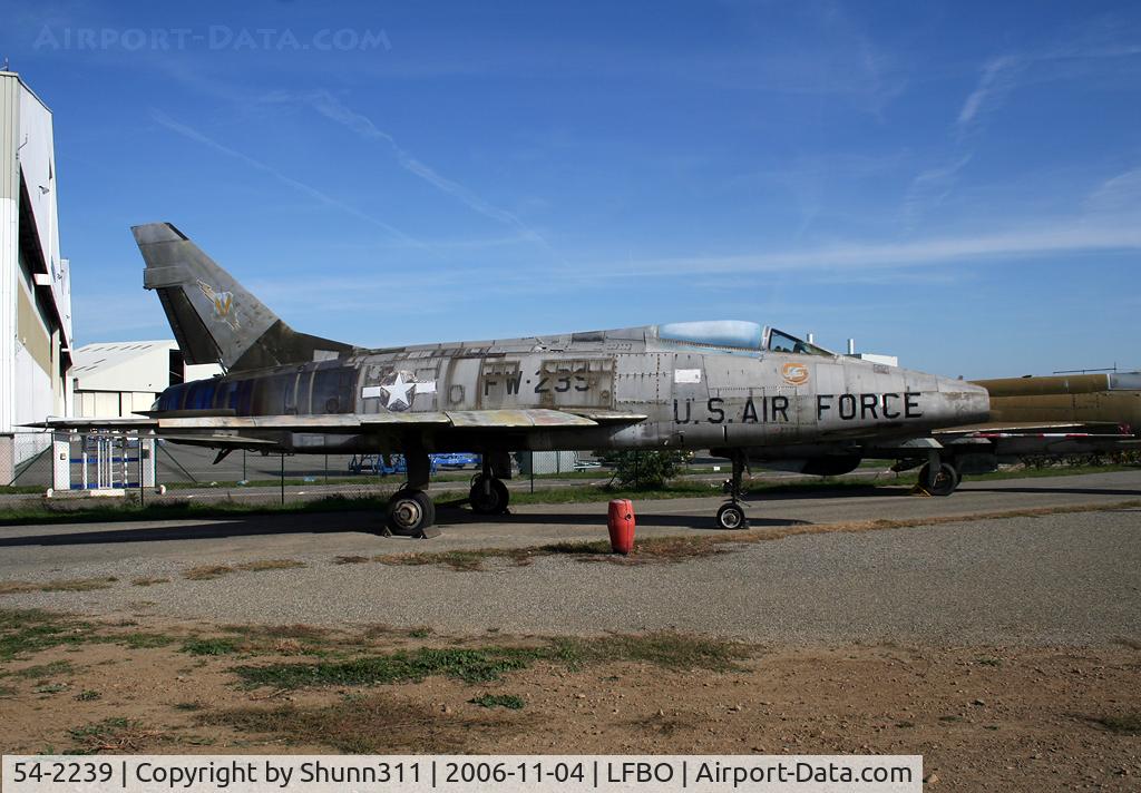 54-2239, 1954 North American F-100D Super Sabre C/N 223-119, Preserved in Old Wings Association...