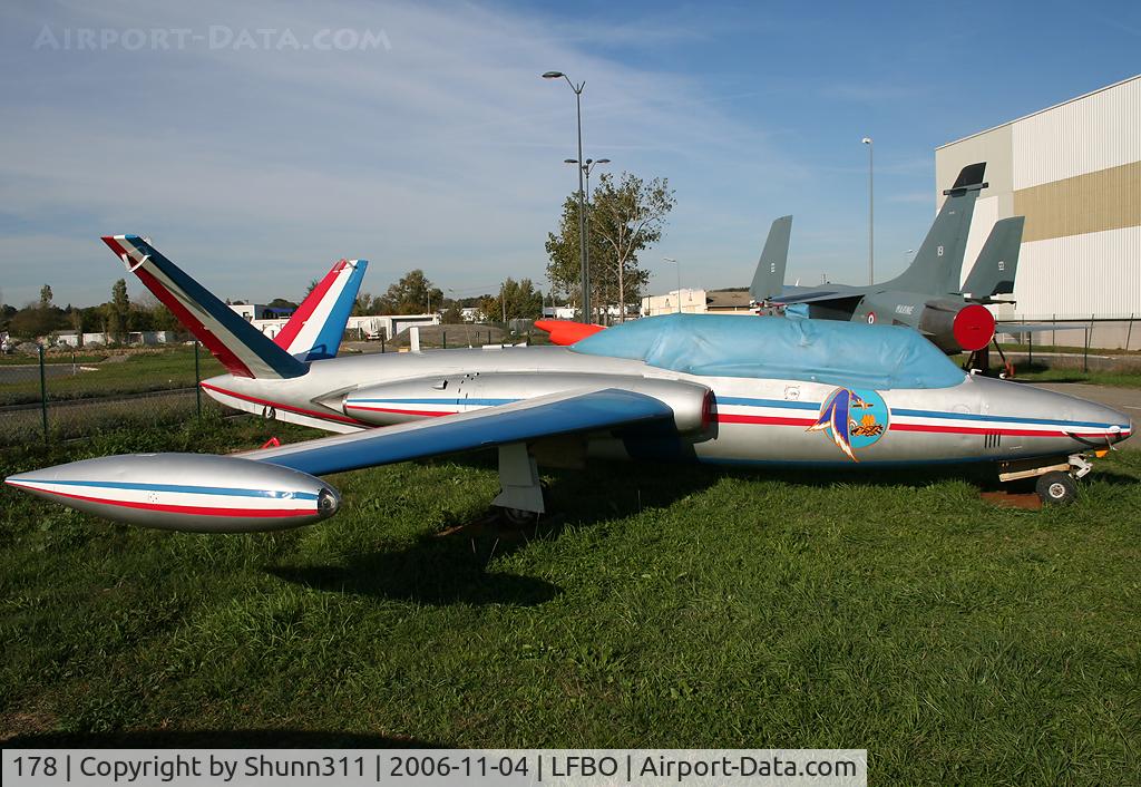 178, Fouga CM-170 Magister C/N 178, Preserved in Old Wings Association...