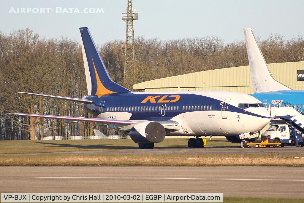 VP-BJX, 1987 Boeing 737-301 C/N 23557, KD Avia Boeing 737-301, in storage at Kemble