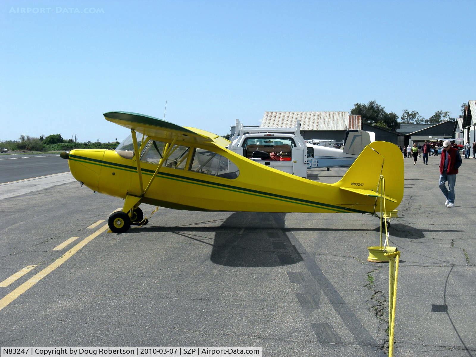 N83247, 1946 Aeronca 7AC Champion C/N 7AC-1911, 1946 Aeronca 7AC CHAMPION, Continental A&C65 65 Hp