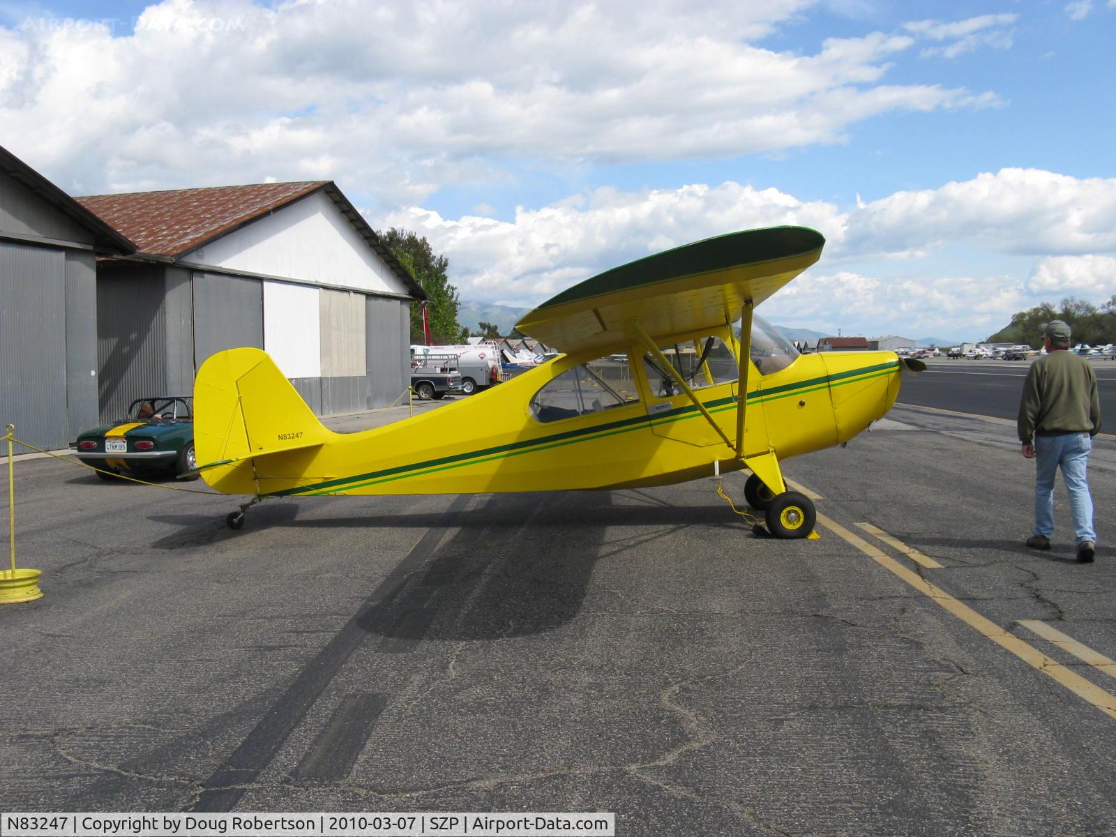 N83247, 1946 Aeronca 7AC Champion C/N 7AC-1911, 1946 Aeronca 7AC CHAMPION, Continental A&C65 65 Hp