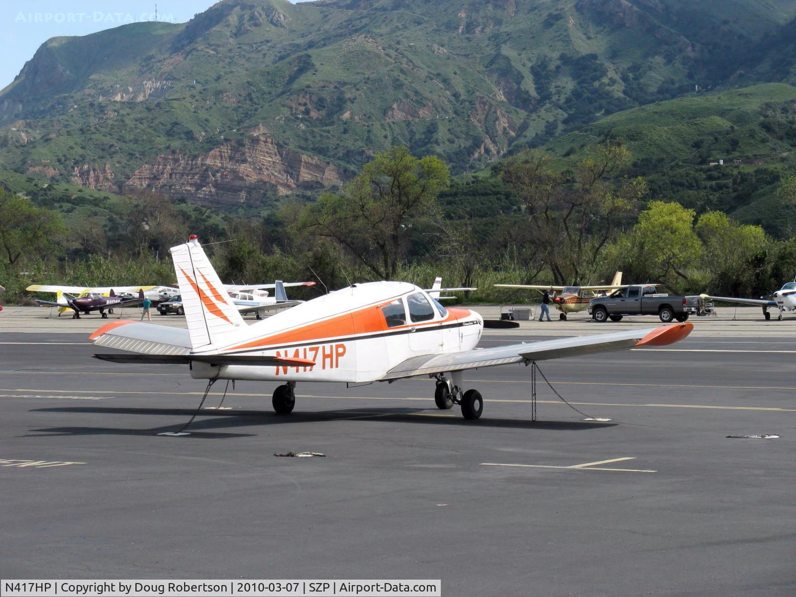 N417HP, 1964 Piper PA-28-140 C/N 28-20276, 1964 Piper PA-28-140 CHEROKEE, Lycoming O-320-E2A 150 Hp