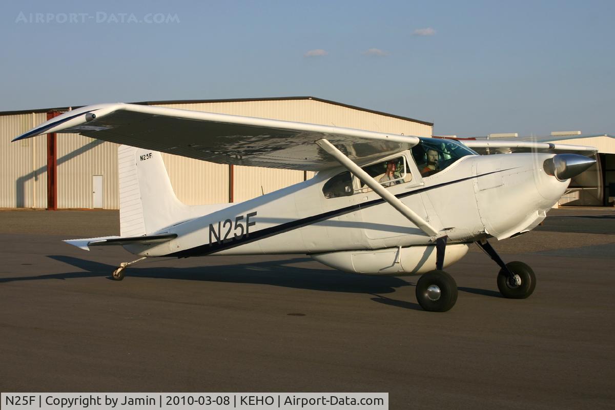 N25F, 1956 Cessna 182 Skylane C/N 33796, Yes, this IS a 182, not a 180.  A conversion was done to return the airframe to a conventional wheel configuration.