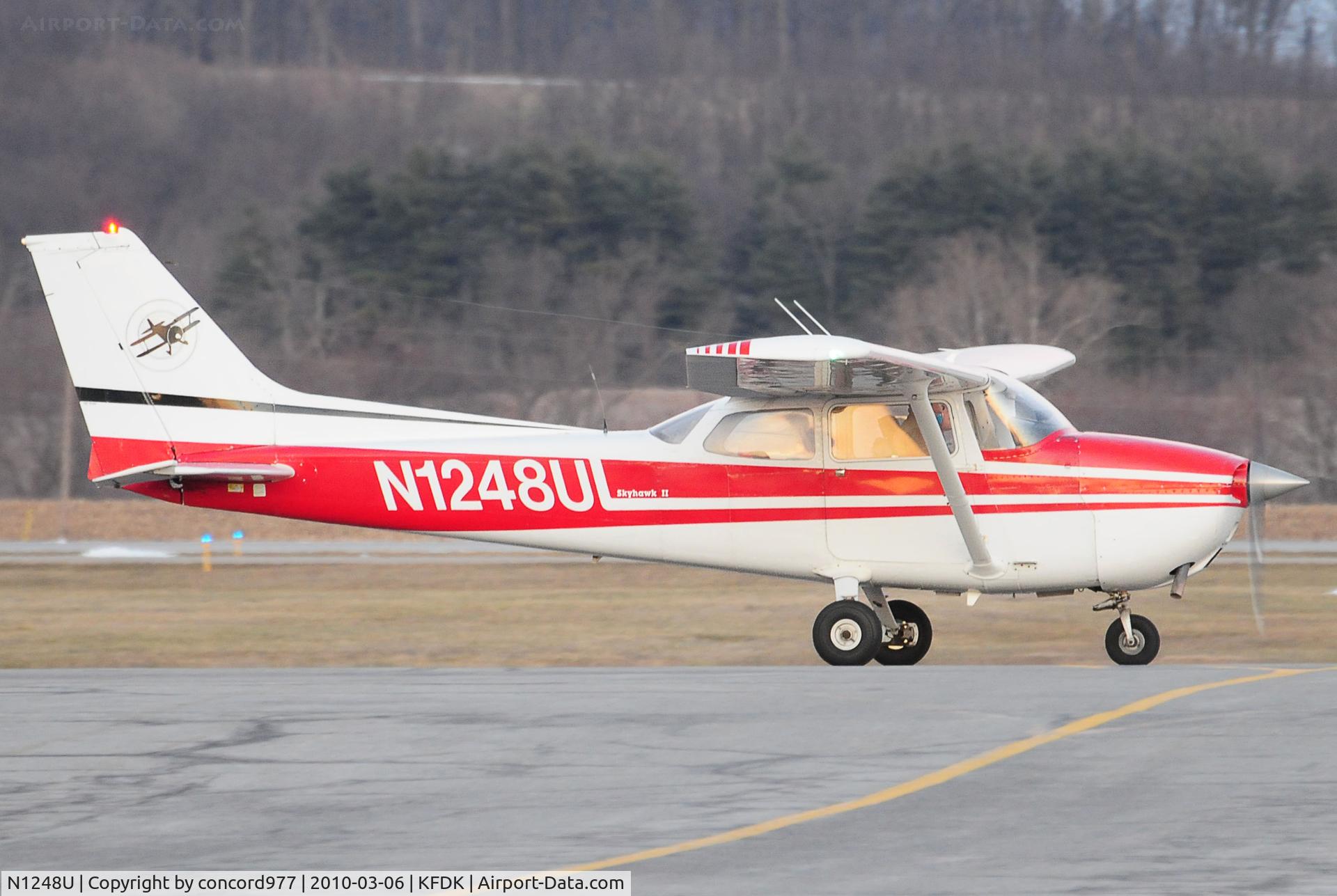 N1248U, 1976 Cessna 172M C/N 17266943, Seen at KFDK on 3/6/2010.