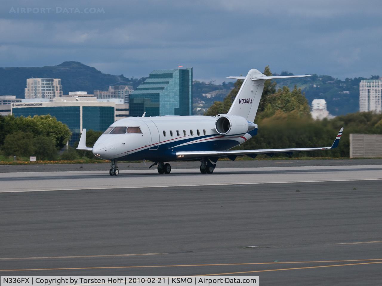 N336FX, 2005 Bombardier Challenger 604 (CL-600-2B16) C/N 5634, N336FX departing from RWY 21