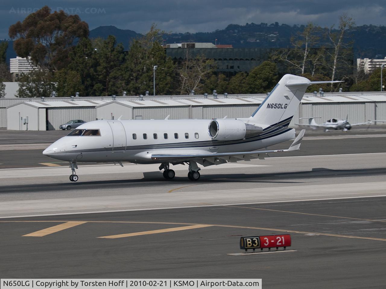 N650LG, 1992 Canadair Challenger 601-3A (CL-600-2B16) C/N 5126, N650LG arriving on RWY 21