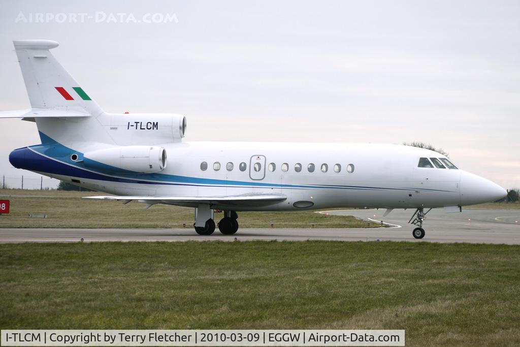 I-TLCM, 1990 Dassault Falcon 900 C/N 81, Italian Falcon 900 at Luton