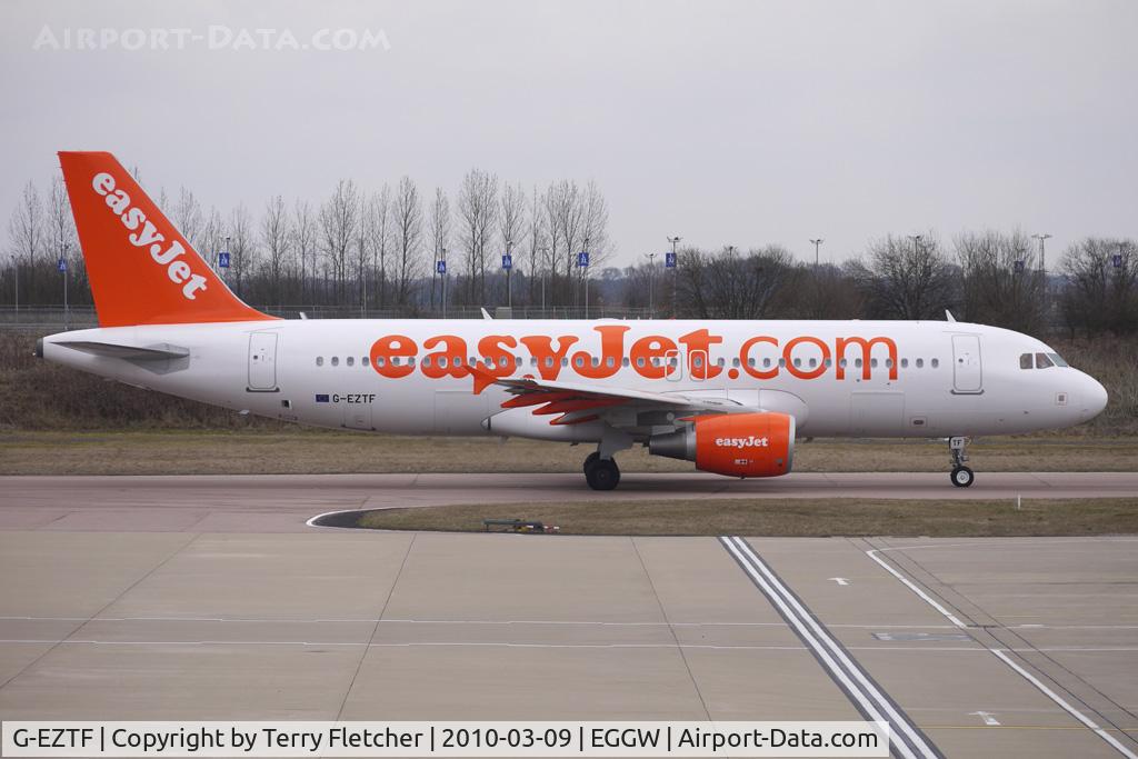 G-EZTF, 2009 Airbus A320-214 C/N 3922, Easyjet Airbus 320 at Luton
