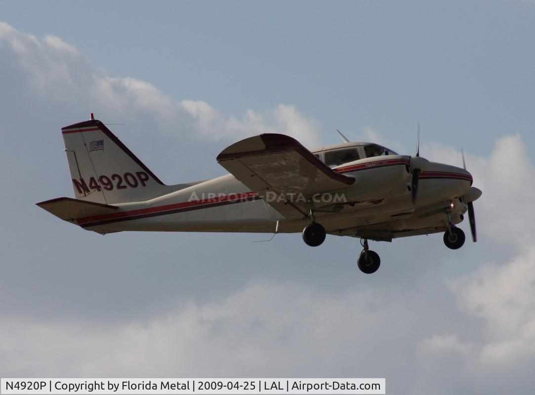N4920P, 1962 Piper PA-23-235 Apache C/N 27-510, PA-23