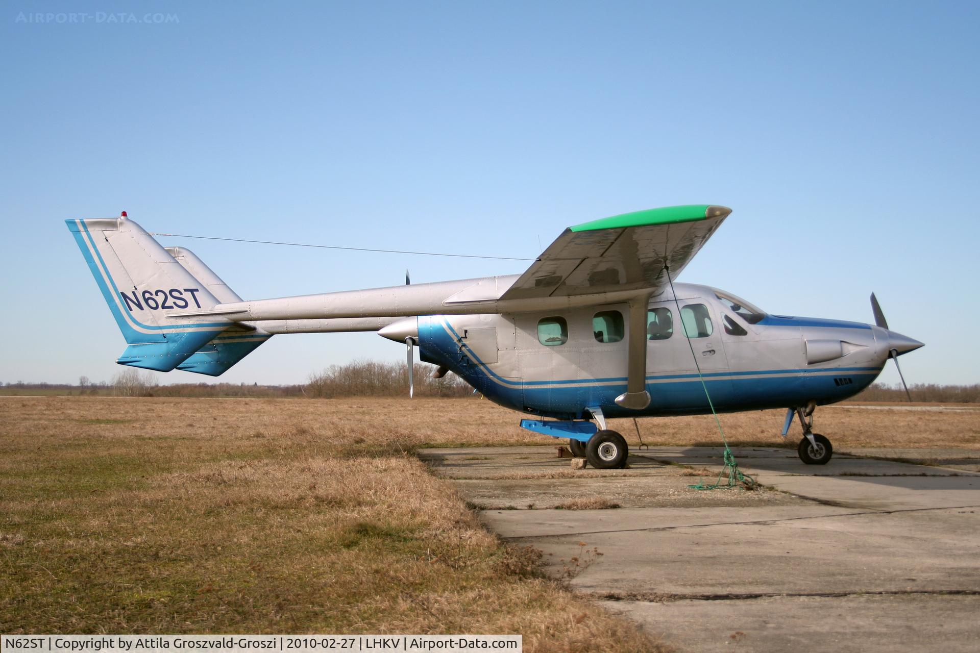 N62ST, 1974 Reims FT337GP C/N FT337-0011, Hungary-Kaposújlak airport.