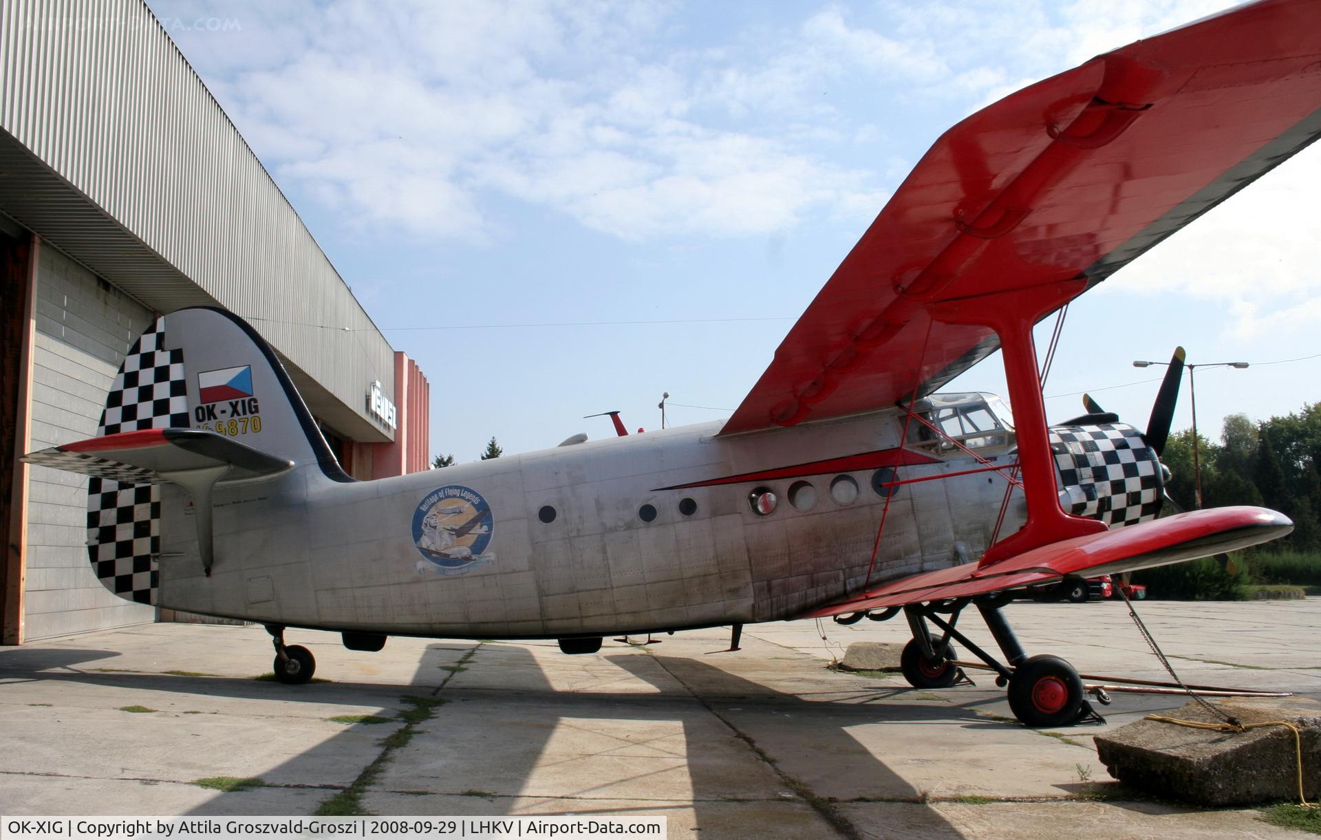 OK-XIG, 1968 PZL-Mielec An-2R C/N 1G98-70, Hungary-Kaposújlak airport.