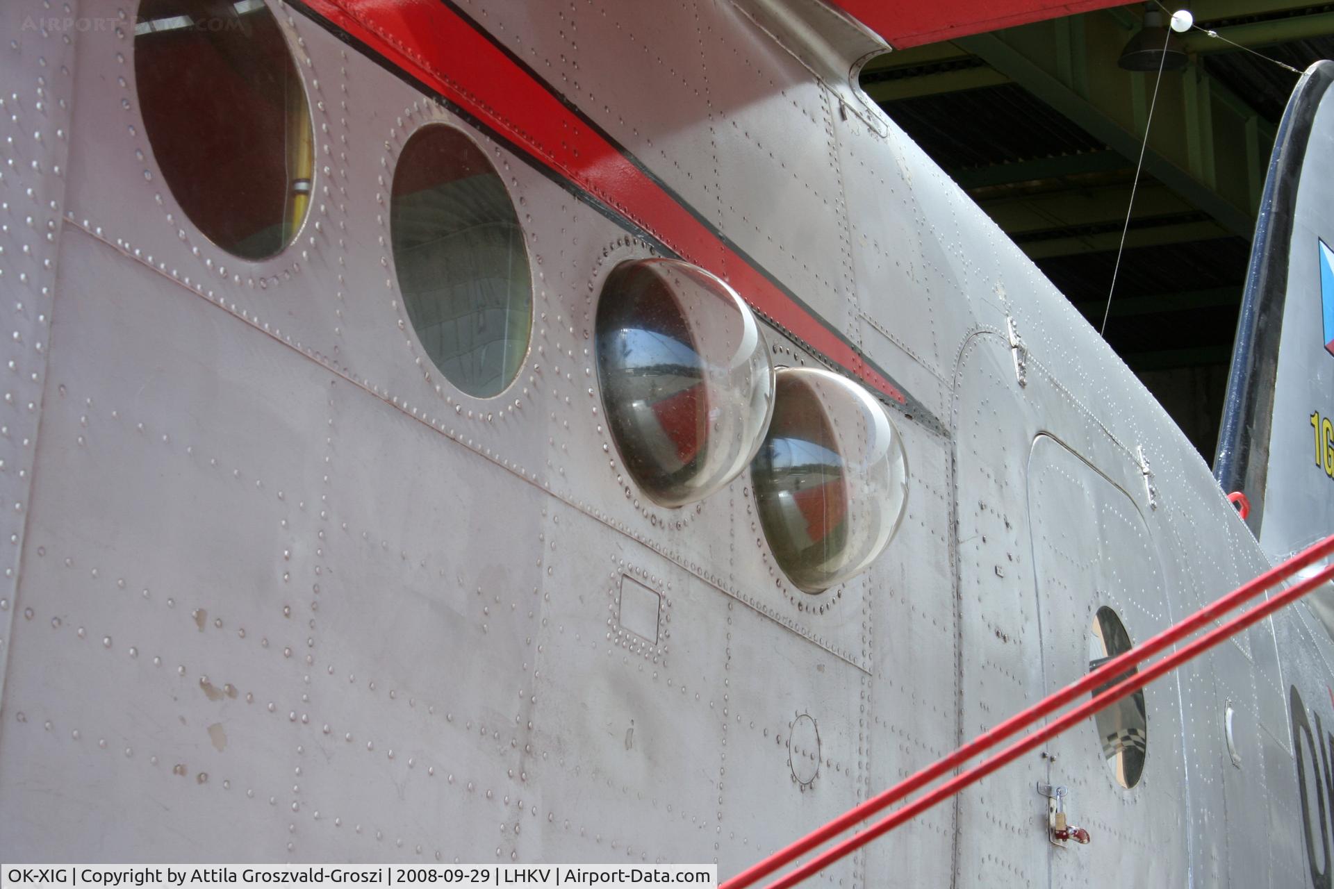 OK-XIG, 1968 PZL-Mielec An-2R C/N 1G98-70, Hungary-Kaposújlak airport. - Bubble windows.