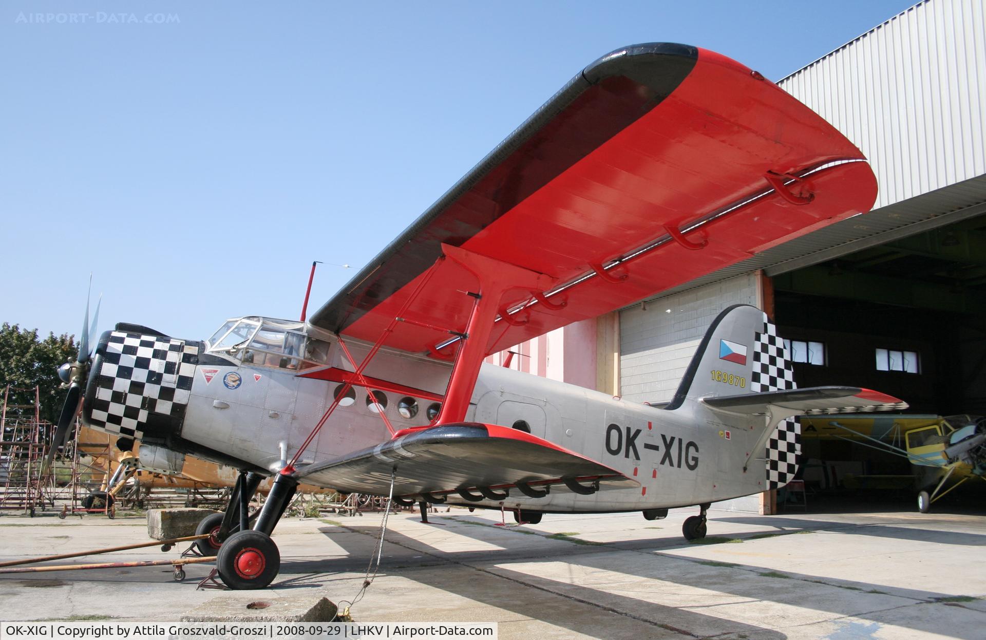 OK-XIG, 1968 PZL-Mielec An-2R C/N 1G98-70, Hungary-Kaposújlak airport.