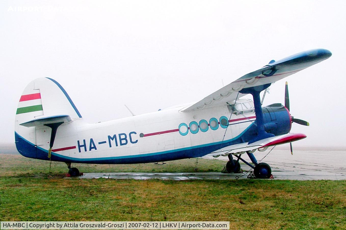 HA-MBC, 1975 PZL-Mielec An-2R C/N 1G161-08, Hungary-Kaposújlak airport.