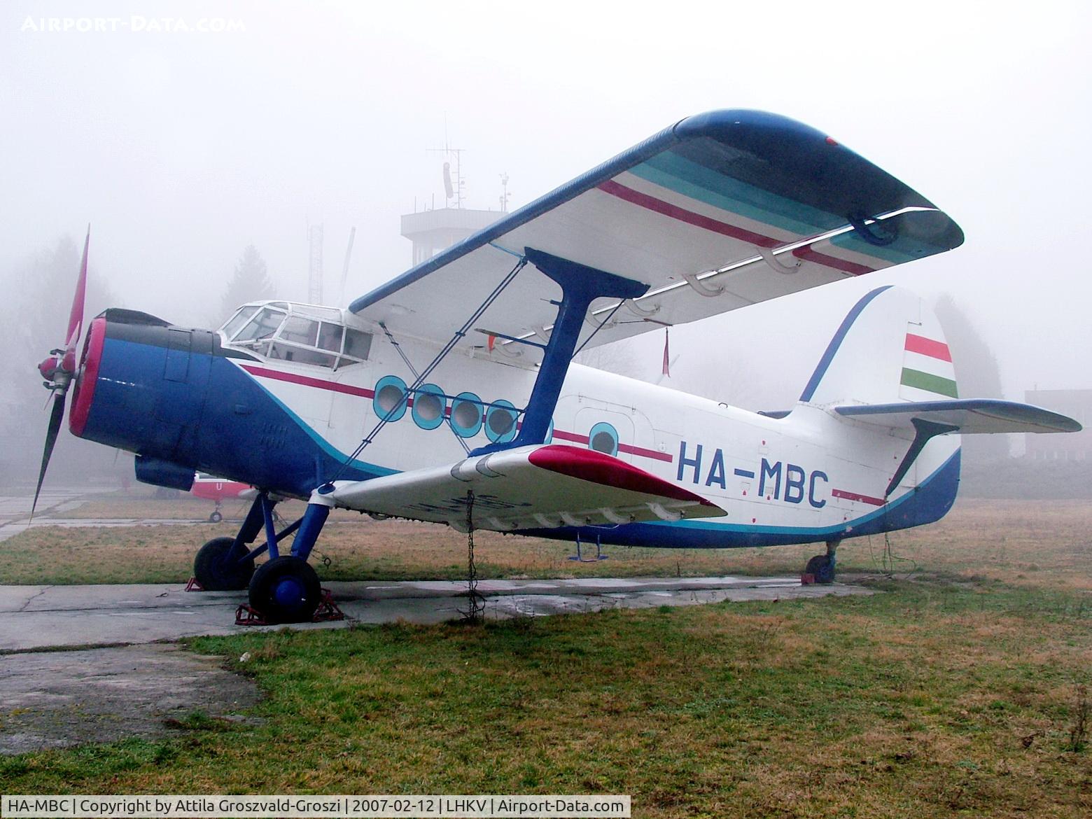 HA-MBC, 1975 PZL-Mielec An-2R C/N 1G161-08, Hungary-Kaposújlak airport.