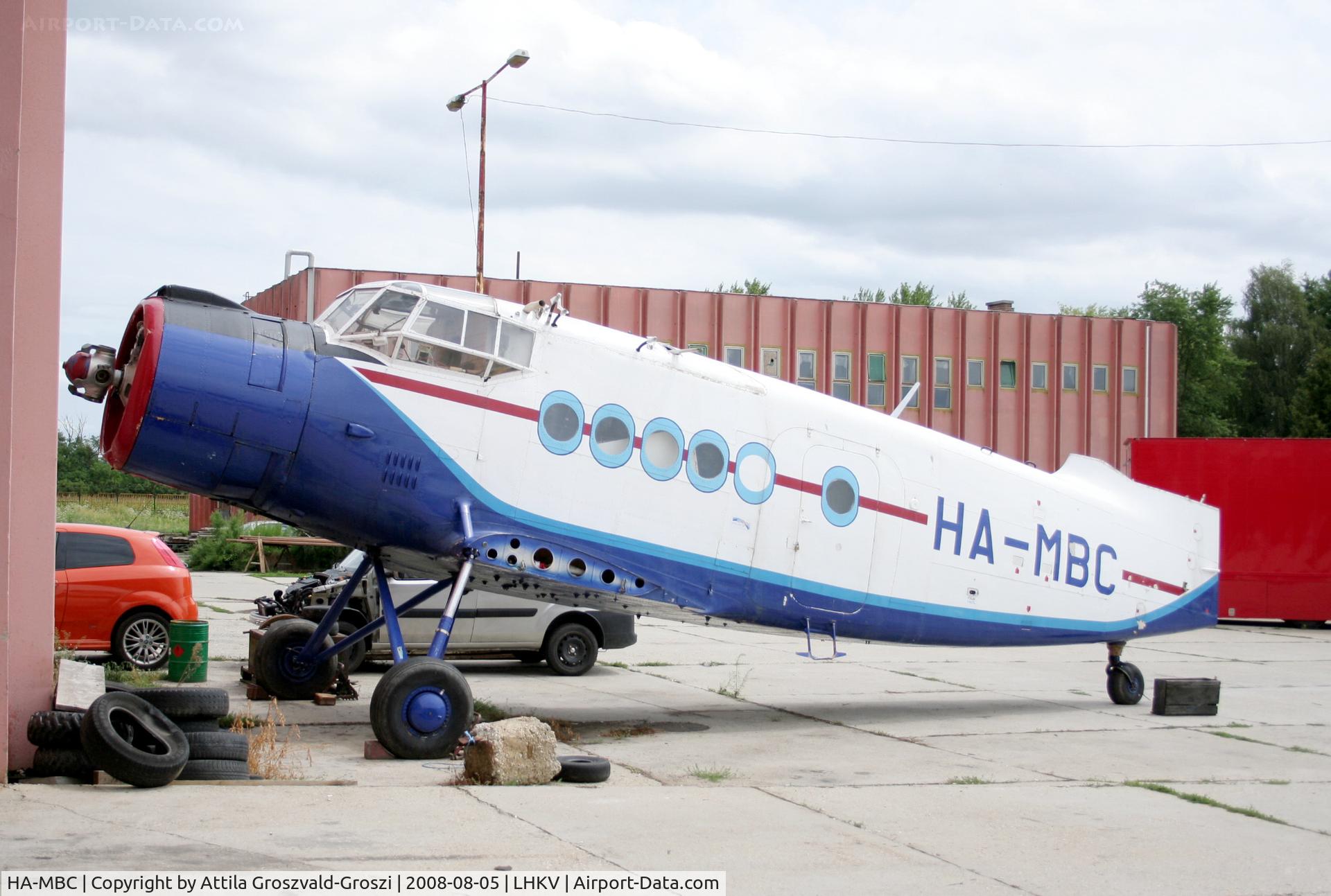 HA-MBC, 1975 PZL-Mielec An-2R C/N 1G161-08, Hungary-Kaposújlak airport. 2008-06-21 Austria/ Krems, made emergency landing.