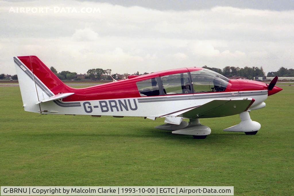 G-BRNU, 1989 Robin DR-400-180 Regent Regent C/N 1937, Robin DR-400-180 Regent at Cranfield Airport in 1993.