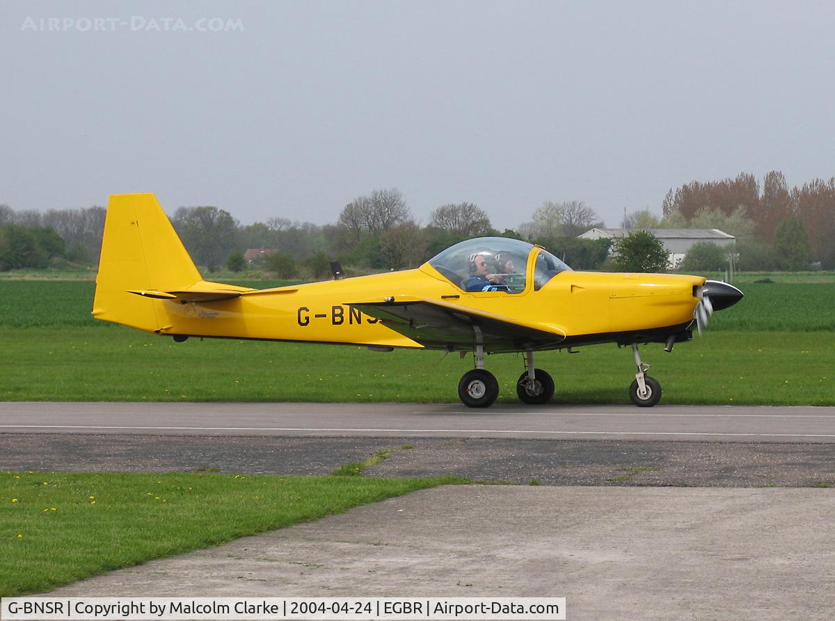 G-BNSR, 1987 Slingsby T-67M Firefly Mk2 C/N 2047, Slingsby T-67M Firefly Mk2. At the British Aerobatic Association John McLean Trophy competition in 2004.