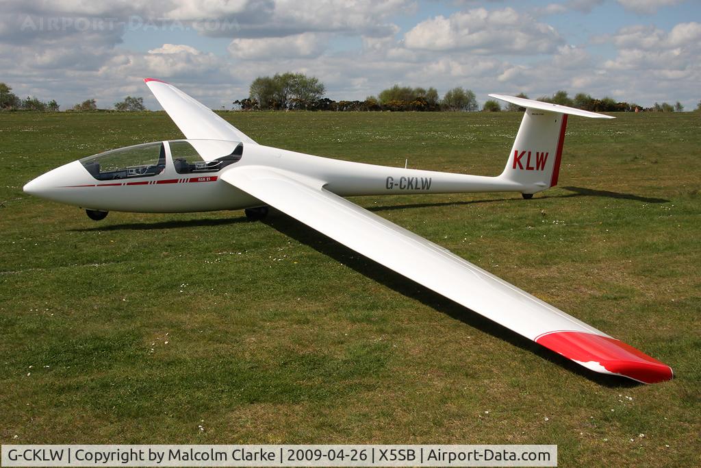 G-CKLW, 2005 Schleicher ASK-21 C/N 21799, Schleicher ASK-21 at the Yorkshire Gliding Club, Sutton Bank, UK in 2009.