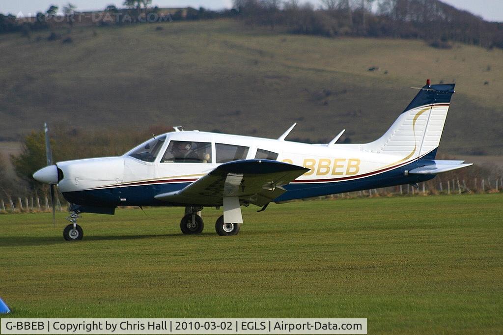 G-BBEB, 1973 Piper PA-28R-200-2 Cherokee Arrow II C/N 28R-7335292, resident at Old Sarum