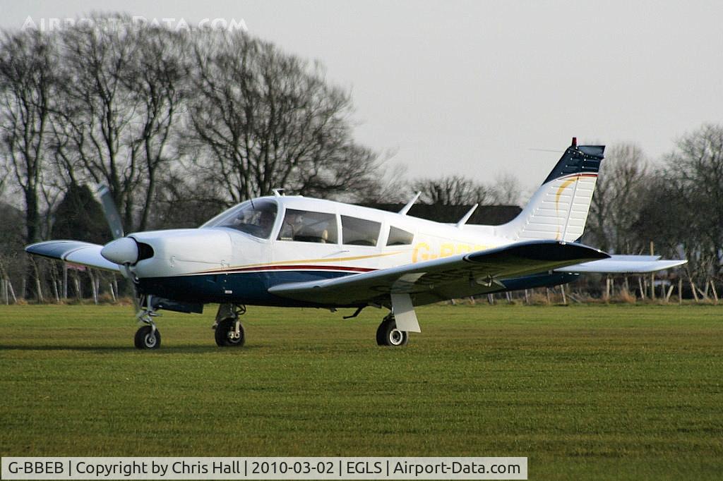 G-BBEB, 1973 Piper PA-28R-200-2 Cherokee Arrow II C/N 28R-7335292, Privately owned