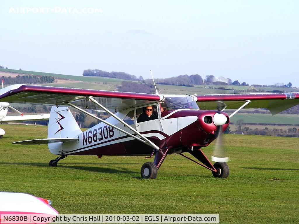 N6830B, Piper PA-22-150 C/N 22-4128, Privately owned