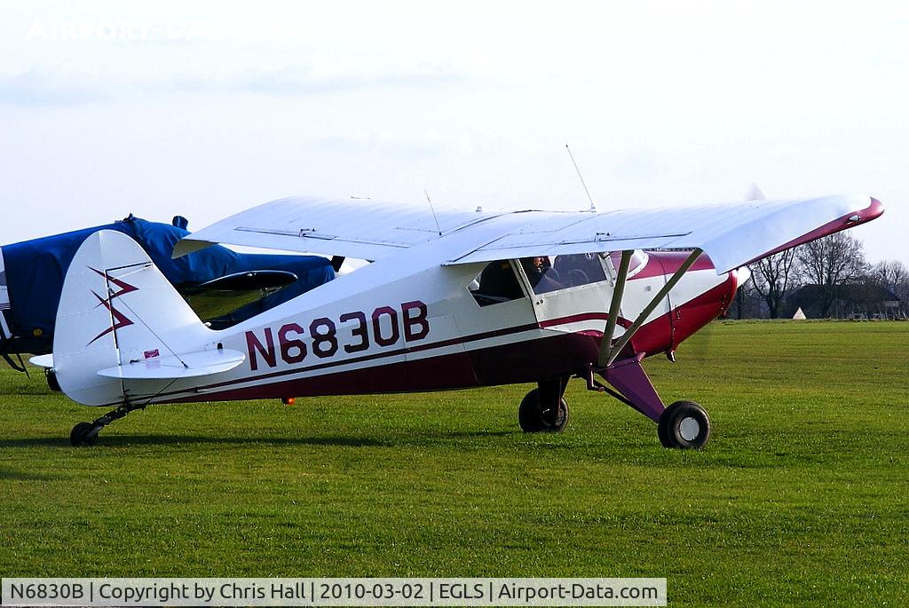 N6830B, Piper PA-22-150 C/N 22-4128, Privately owned