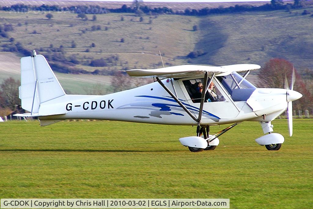 G-CDOK, 2005 Comco Ikarus C42 FB100 C/N 0509-6757, M Aviation Ltd