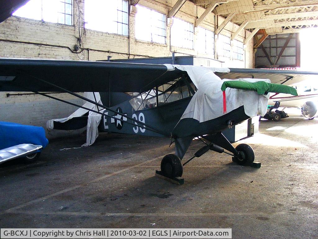 G-BCXJ, 1944 Piper L-4J Grasshopper (J3C-65D) C/N 13048, Privately owned