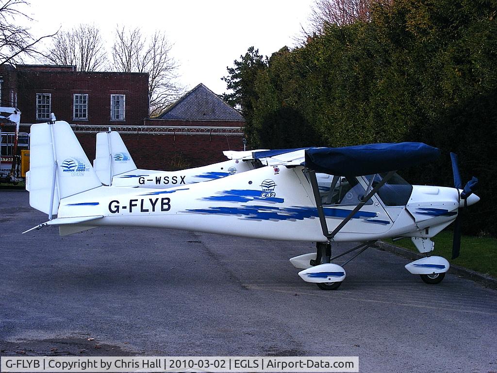 G-FLYB, 2003 Comco Ikarus C42 FB100 C/N 0309-6572, owned by the GFLYB Group