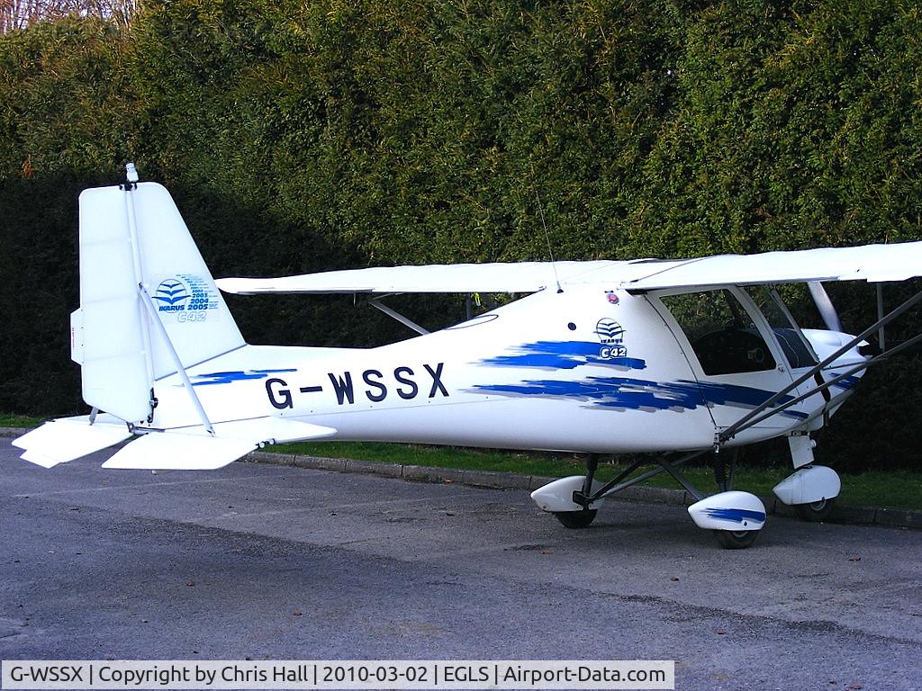 G-WSSX, 2006 Comco Ikarus C42 FB100 C/N 0608-6837, Privately owned