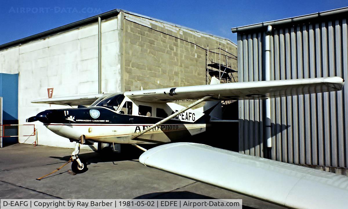 D-EAFG, Aermacchi AL-60B-2 Santa Maria C/N 6255, Image taken from a slide.