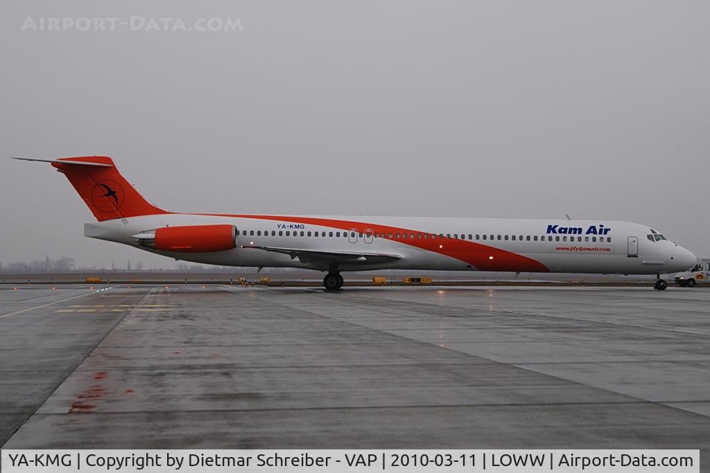 YA-KMG, 1987 McDonnell Douglas MD-83 (DC-9-83) C/N 49567, Kam Air MD80