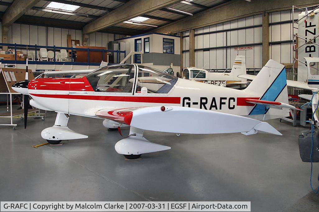 G-RAFC, 1980 Robin R-2112 Alpha C/N 192, Robin R-2112 Alpha at Peterborough Conington Airport in 2007.