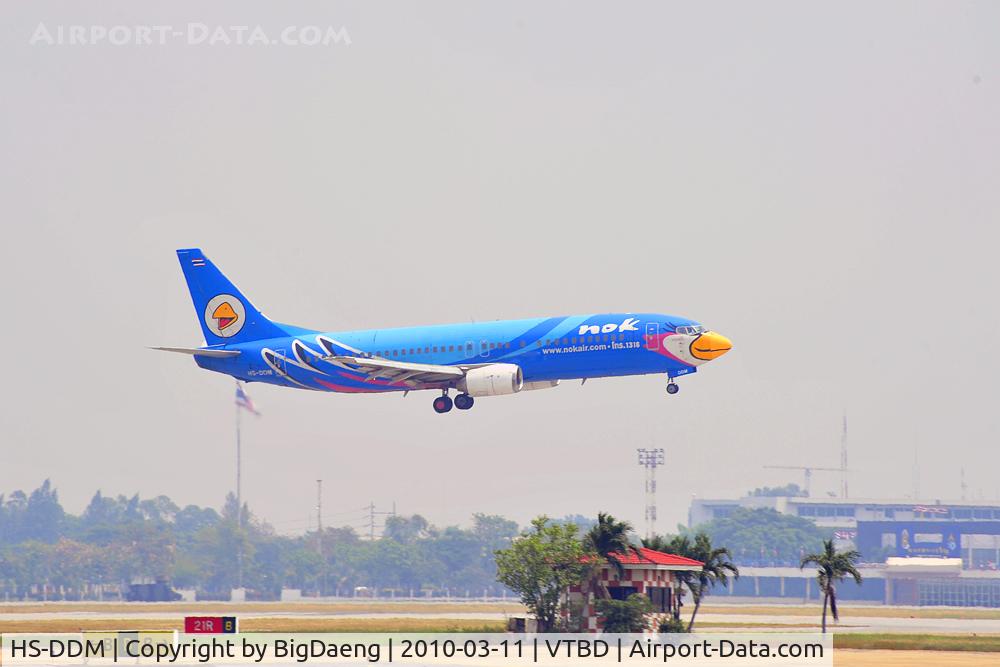 HS-DDM, 1992 Boeing 737-4Y0 C/N 26065, On final runway 21R