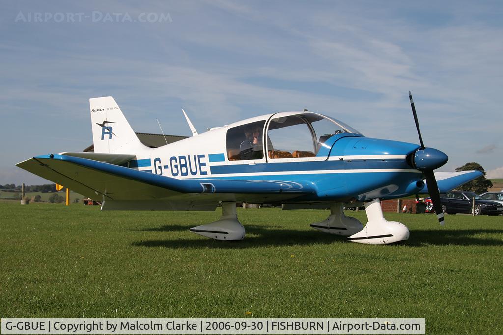 G-GBUE, 1978 Robin DR-400-120A Petit Prince C/N 1354, Robin DR-400-120A Petit Prince at Fishburn Airfield, UK in 2006.