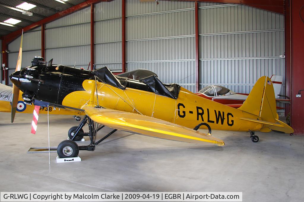 G-RLWG, 1942 Ryan PT-22 Recruit (ST3KR) C/N 1716, Ryan ST3KR at Breighton Airfield, UK in 2009.