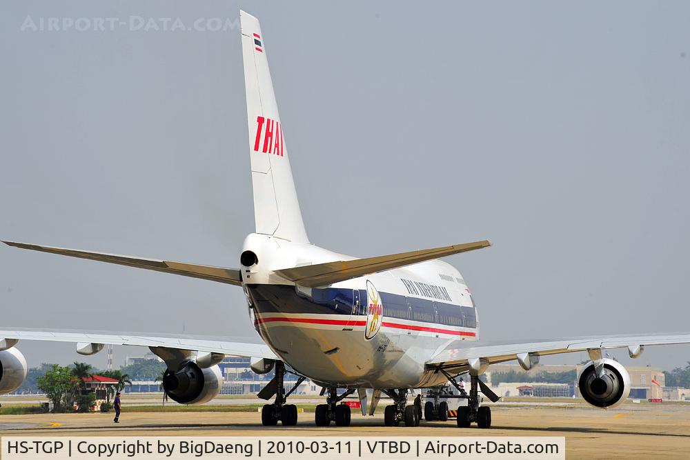 HS-TGP, 1994 Boeing 747-4D7 C/N 26610, Before flight testing
