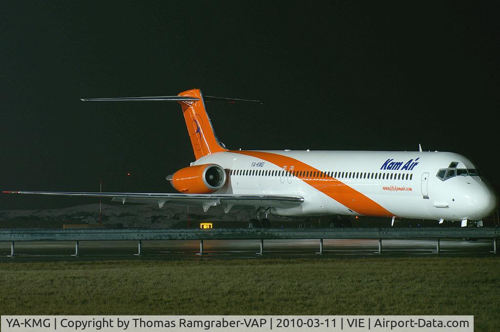 YA-KMG, 1987 McDonnell Douglas MD-83 (DC-9-83) C/N 49567, Kam Air MDD MD80