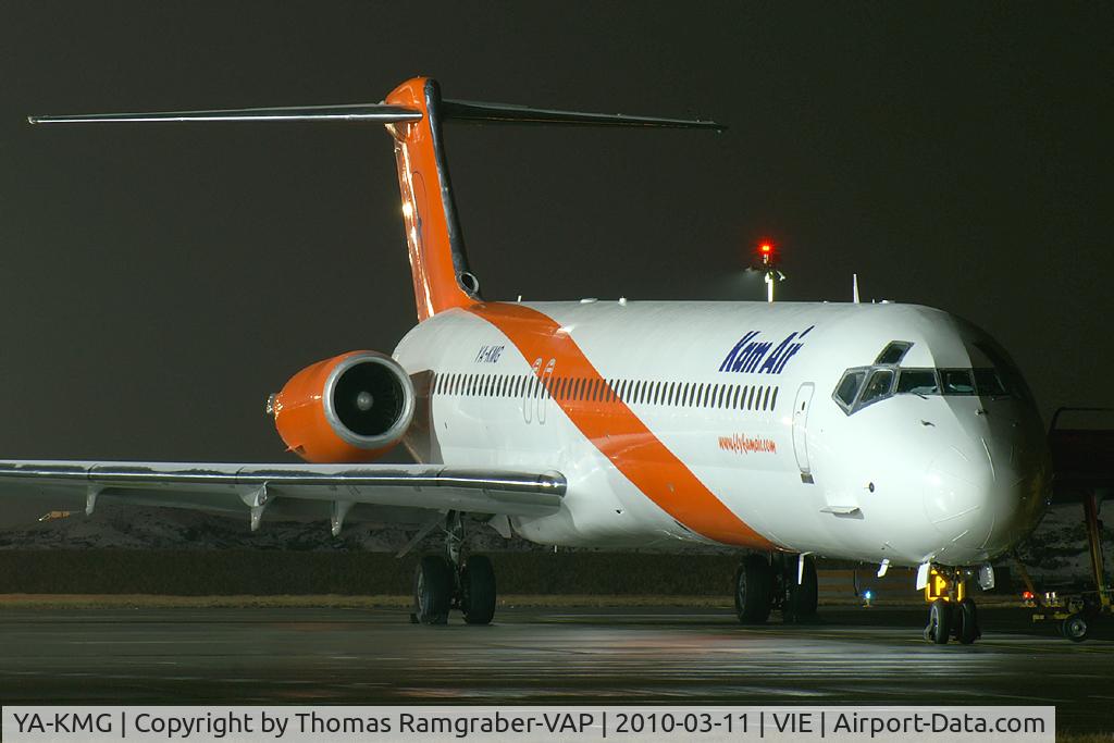 YA-KMG, 1987 McDonnell Douglas MD-83 (DC-9-83) C/N 49567, Kam Air MDD MD80