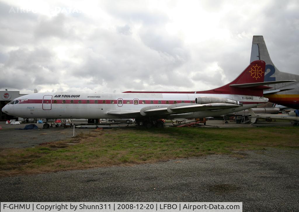 F-GHMU, 1968 Sud Aviation SE-210 Caravelle 10B3 Super B C/N 249, Preserved at the Old Wings Association...