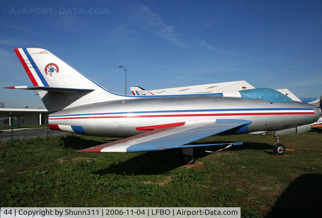 44, Dassault Mystere IVA C/N 44, Preserved in Old Wings Association