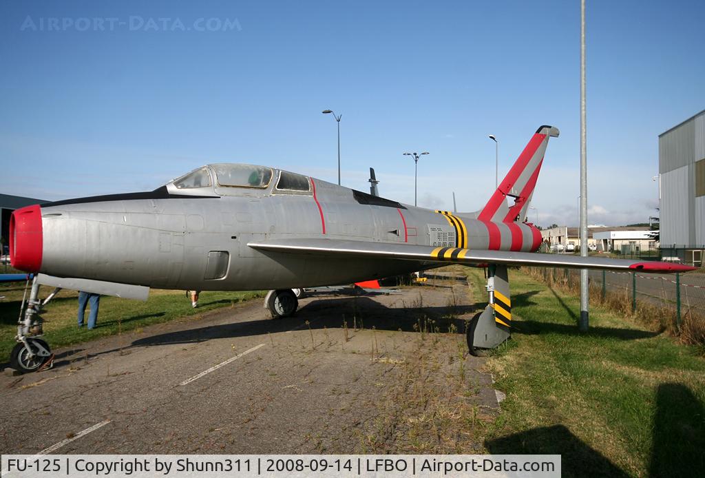 FU-125, Republic F-84F Thunderstreak C/N Not found 53-6760, Preserved in Old Wings Association