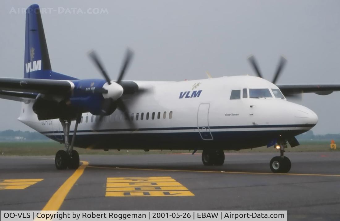 OO-VLS, 1987 Fokker 50 C/N 20109, Victor Somers